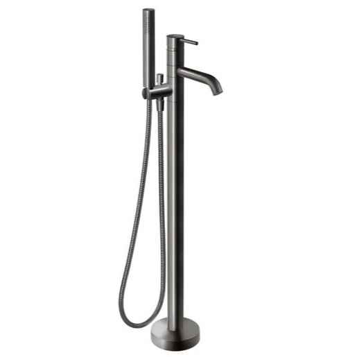 Vanová baterie Novaservis Ferro Ciriculus s vanovým setem gun metal BCK11FGM Novaservis