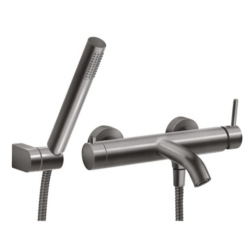 Vanová baterie Novaservis Ferro Ciriculus s vanovým setem gun metal BCK11GM Novaservis