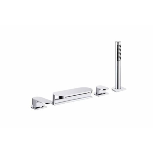 Vanová baterie Ravak Chrome CR025.00 se sprchovým setem chrom X070073 Ravak