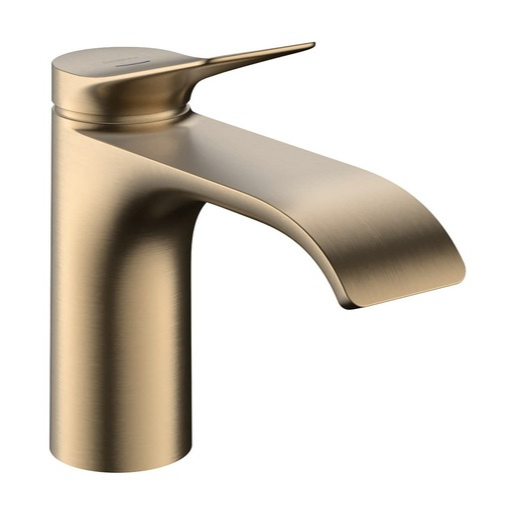 Ventil umyvadlový Hansgrohe Vivenis bez výpusti kartáčovaný bronz 75013140 Hansgrohe