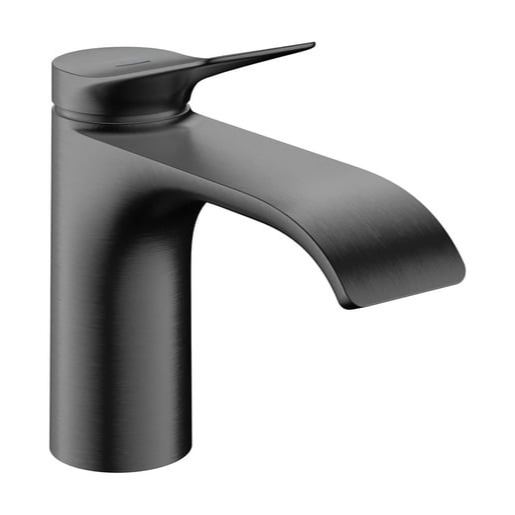 Ventil umyvadlový Hansgrohe Vivenis bez výpusti kartáčovaný černý chrom 75013340 Hansgrohe