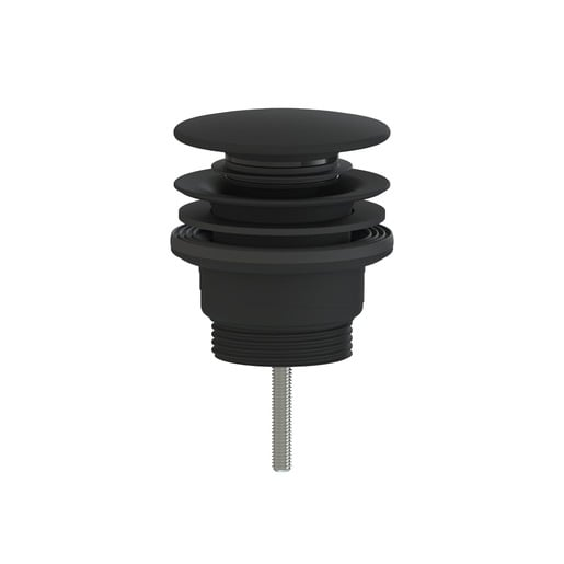 Výpust k umyvadlu click clack SAT černá matná plast SATAUCC8 SAT