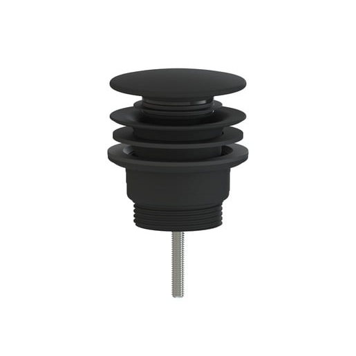 Výpust k umyvadlu click clack SAT černá matná plast SATAUCCH8 SAT