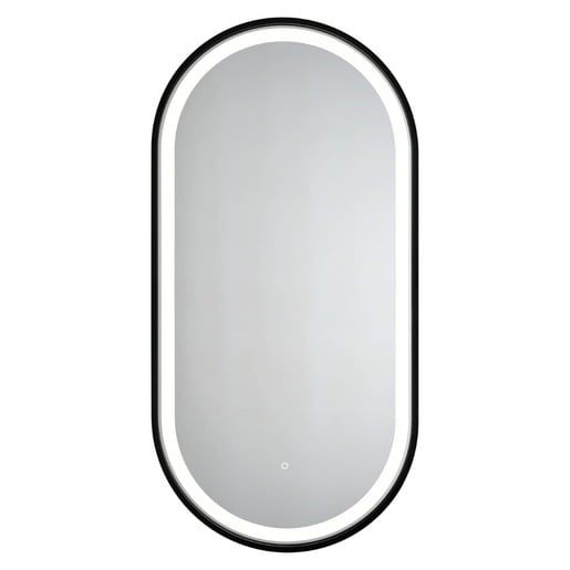 Zrcadlo se senzorem SAT 40x80 cm černá SATZOVLED4080CE SAT