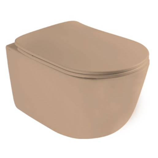 AXA Eva wc závěsné béžová mat zadní odpad 8801010 AXA