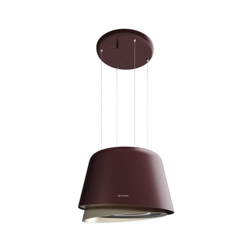 Ostrůvková digestoř Faber BELLE BURGUNDY/GOLD KL Faber