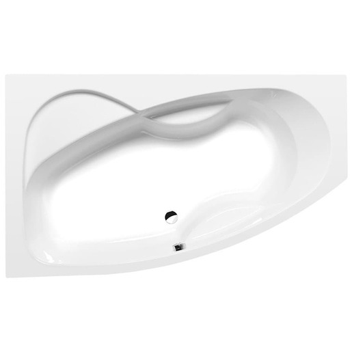 Polysan Mamba asymetrická vana 170x100 cm akrylát levá 76111 Polysan