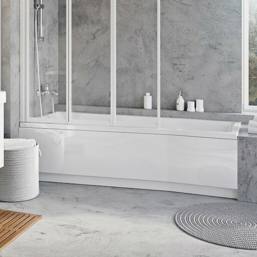 Ravak BeHappy II panel k vaně 160 cm akrylát cz97100a00 BEHAPPYAP1600PB Ravak