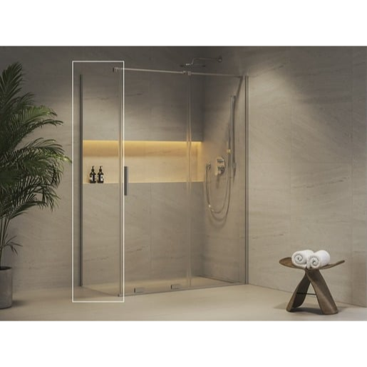 Ravak Roll boční zástěna ke sprchovým dveřím 90 cm X90V70C00Z1 Ravak