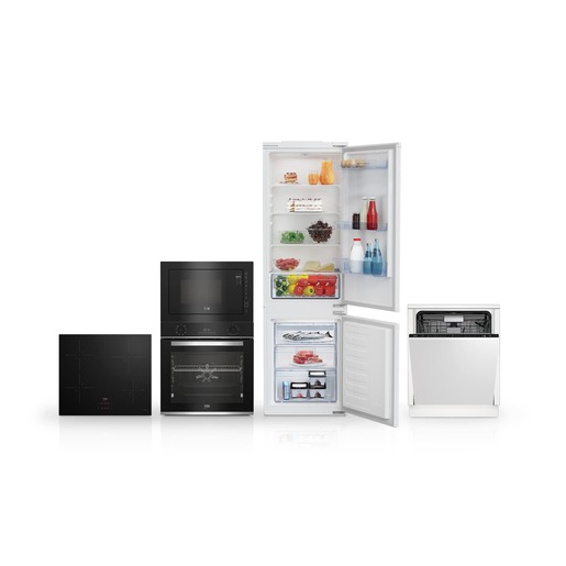 Set spotřebičů Beko BBIM13300XD+ HII64400SMT+ BDIN36535+ BMGB25333BG+ BCSA285K4SN Beko