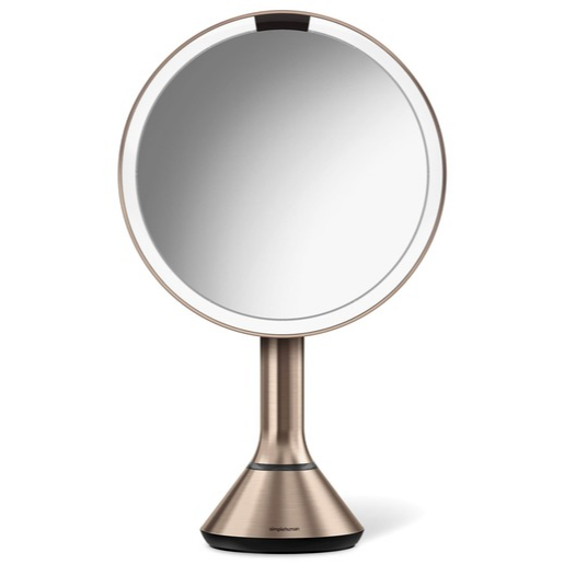 Simplehuman Dual Touch kosmetické zrcátko rose gold nerez ocel SHST3053 Simplehuman