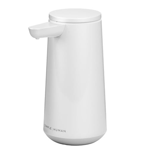 Simplehuman bezdotykový dávkovač mýdlové pěny – 296 ml bílá ocel dobíjecí ST1095 Simplehuman