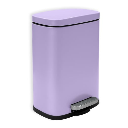 Spirella Spirella pedálový odpadkový koš akira matná fialová ocel 5 l 10.22615 Spirella