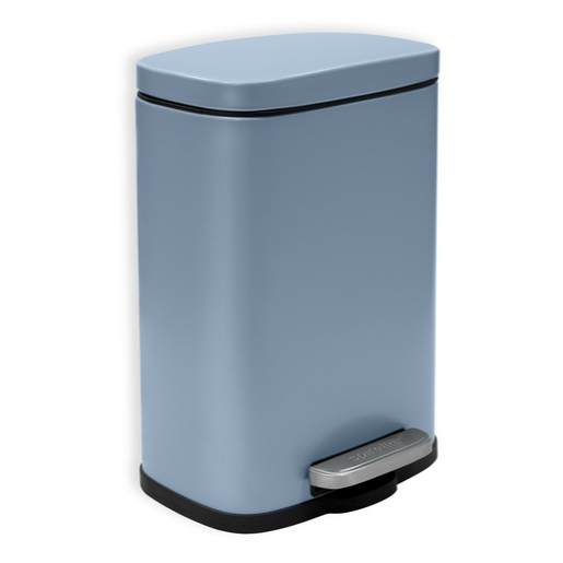 Spirella Spirella pedálový odpadkový koš akira matná mlhově modrá ocel 5 l 10.20352 Spirella
