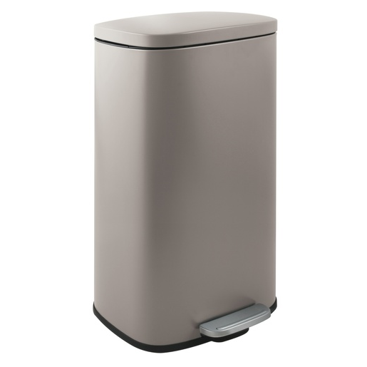 Spirella Spirella pedálový odpadkový koš akira matná šedo-hnědá ocel soft-close 50 l 10.21571 Spirella