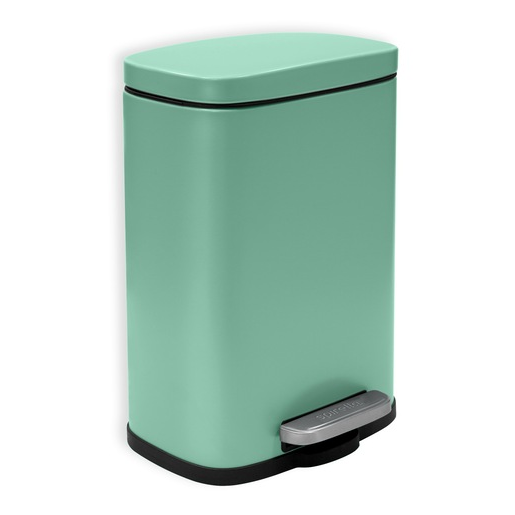 Spirella Spirella pedálový odpadkový koš akira matná zelená ocel 5 l 10.19838 Spirella