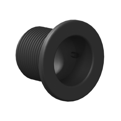 Umyvadlová krytka přepadu černá Ravak X01808 Ravak