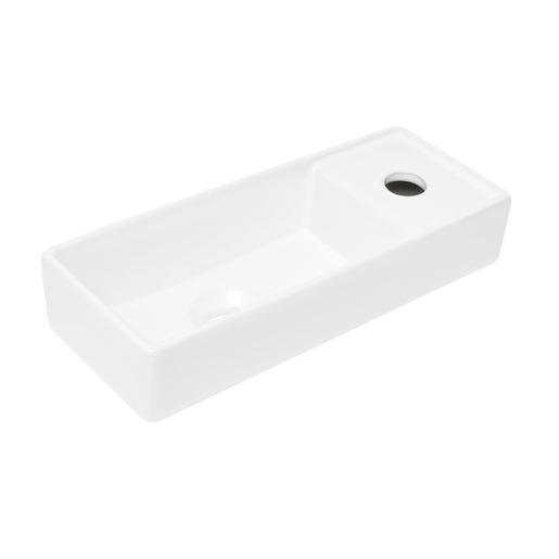 Umývátko SAT Brevis 38x15 cm otvor pro baterii vpravo SATBRE34U SAT